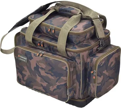 Produktbild von Tandem Baits Phantom Base Camo Große Angeltasche, Wasserdichte Tasche Karpfenzubehör-Angelkoffer, Umhängetasche für Angelzubehör, Wasserfeste Tasche für Bissanzeiger Boilies & Lieblingsköder