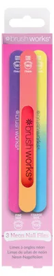 Immagine prodotto di Brushworks: Lime per unghie neon, confezione da 3