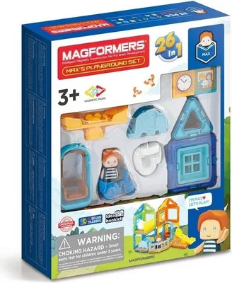 Produktbild von MAGFORMERS MINI Maxik's Spielplatz 33 Stück