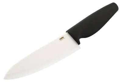 Produktbild von Home Küchenmesser mit Keramikklinge, 18 cm, Keramik, weiß/schwarz