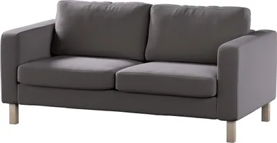 Produktbild von Dekoria Bezug für Karlstad 2-Sitzer Sofa nicht ausklappbar, braun, Sofahusse, Karlstad 2-Sitzer
