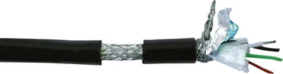 Produktbild von DAP Digi-Quad - DMX 4-poliges DMX-Quad-Digitalkabel  - 100-m-Rolle - Schwarz