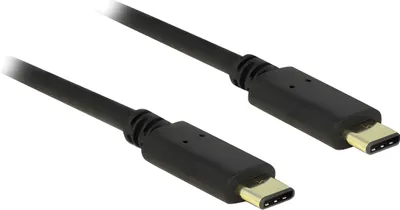 Immagine prodotto di USB Kabel Delock C -> C St/St 2.00m schwarz