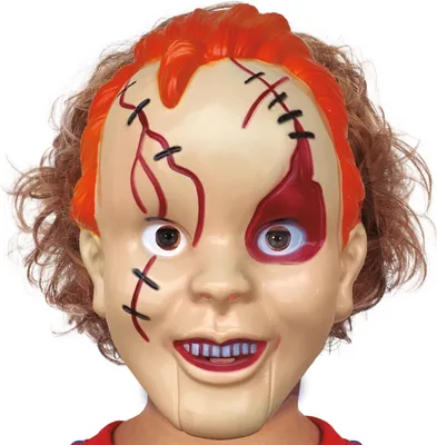Image de Masque d'enfant - poupée Chucky - horreur - Halloween