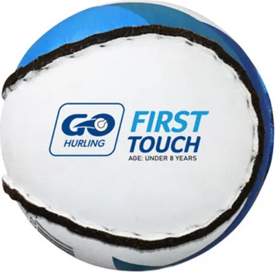 Produktbild von Murphys - "First Touch" Sliotar-Ball für Kinder Hurling RD2191 (128) (Weiß/Blau)