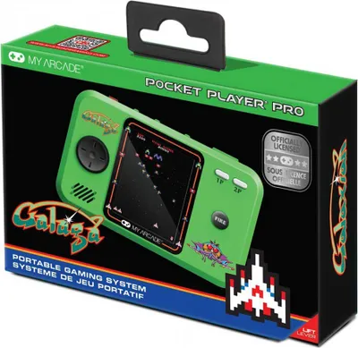 Produktbild von dreamGear My Arcade Pocket Player Pro Galaga