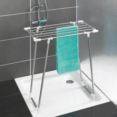 Immagine prodotto di Asciugatrice per abbigliamento, varie marche | Sistemi di organizzazione | Acciaio inossidabile, dimensioni 94x79x39 cm