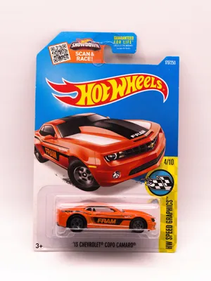 Produktbild von Hot Wheels '13 Copo Camaro Serie Orange Sammlerauto