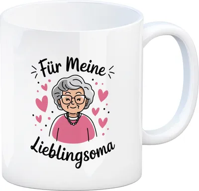 Produktbild von Für meine Lieblingsoma Kaffeebecher