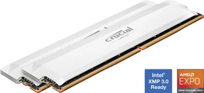 Produktbild von Crucial DIMM 64 GB DDR5-6400 (2x 32 GB) Dual-Kit, Arbeitsspeicher