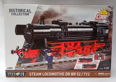 Produktbild von DR BR 52/TY2 Steam Locomotive COBI 6283