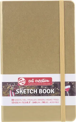 Zdjęcie produktu dla Talens Art Creation szkicownik białe złoto 13 x 21 cm, 140 g, 80 kartek
