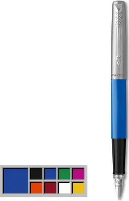 Produktbild von Parker Jotter Originals Füller | Klassisches Blau | Füllfederhalter Mittlere Spitze | blaue Tinte