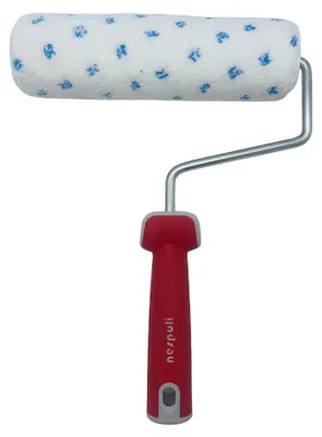 Productafbeelding van Nespoli verfroller, druppelvrij, 22 cm, speciaal voor gipsplaten, ideaal voor gladde oppervlakken