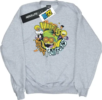 Produktbild von DC Comics - "Teen Titans Go Waffle Mania" Sweatshirt für Herren BI47410 (XL) (Grau)