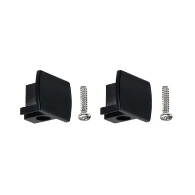 Image de URail Embouts Pack de 2 Noir