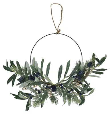 Productafbeelding van Pomax Feliz krans, zwart, diameter 25/50 cm