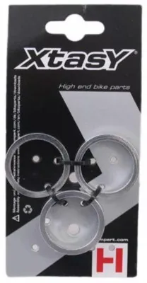 Produktbild von Vorbau Spacer Set X -TASY 1 1/8" Alu silber 3-teilig