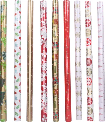 Produktbild von Geschenkpapier 0,7 x 2 m Weihnachten Mix 1