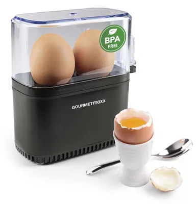 Obrázok produktu pre Varič vajec GOURMETmaxx compact 2.0 - čierny matný
