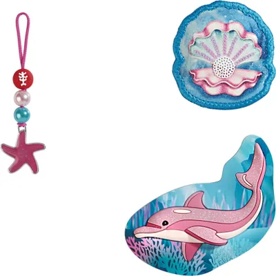 Immagine prodotto di Step by Step accessori per lo zaino Magic Mags Set (3 -pezzi) Sweet Dolphin Lou rosa