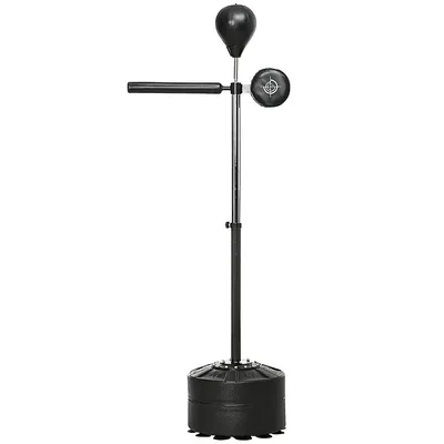 Produktbild von Punchingball Standboxsack höhenverstellbar 360° drehbar Reflexstange Boxer