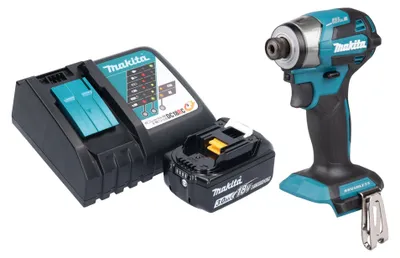 Image de Makita DTD 173 RF1 Clé à choc sans fil 18 V 180 Nm 1/4" Brushless + 1x batterie 3,0 Ah + chargeur