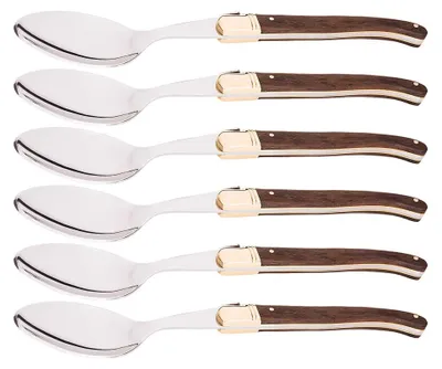 Produktbild von Laguiole Tradition Esslöffel-Set, 6 Stück, Palisander 220100