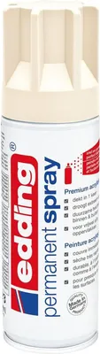 Produktbild von Edding 5200 | Permanentspray Premium Acryllack Hellelfenbein matt