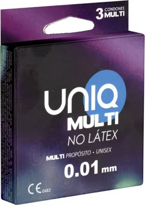 Produktbild von Uniq - Multi Latexfreie Kondome 3 Einheiten