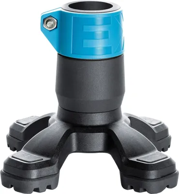 Produktbild von 4-Punkt Gummikapsel Safety Foot, schwarz (VPE: 1 Stück)>>>>22-23 mm