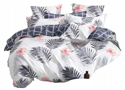 Produktbild von Madley Satin Baumwolle Bettwäsche 160x200 cm Blumen