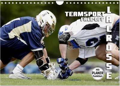 Produktbild von Teamsport Lacrosse - Face-off (Wandkalender 2026 DIN A4 quer), CALVENDO Monatskalender