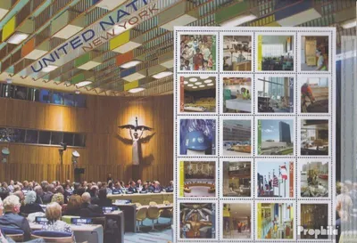 Produktbild von Briefmarken UNO - New York 2014 Mi 1388-1397 Kleinbogen (kompl.Ausg.) postfrisch Grußmarken