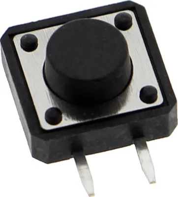 Produktbild von Taster, 2 Pins, 12*12*6mm
