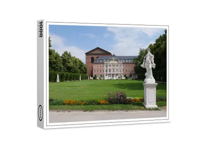 Produktbild von raxxa Premium-Puzzle "Barockgarten Palaisgarten Trier", 1000 Teile
