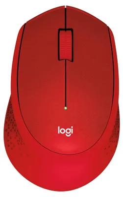 Image de Logitech Wireless Mouse M330 silent plus red retail