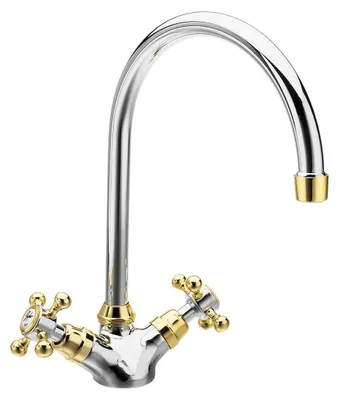 Produktbild von Sapho ANTEA Küchenarmatur, Höhe 275mm, Chrom/Gold