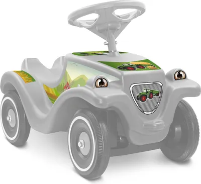 Produktbild von Design Sticker Set kompatibel mit BIG Bobby Car Classic – Selbstklebende Aufkleber für Spielauto, Kratzfest, Wasserfest, Matt R194-11