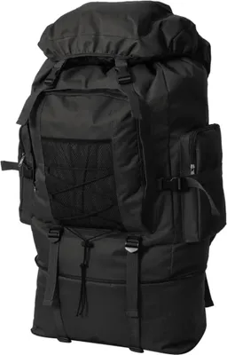 Produktbild von Armee-Style Rucksack XXL 100 L Schwarz