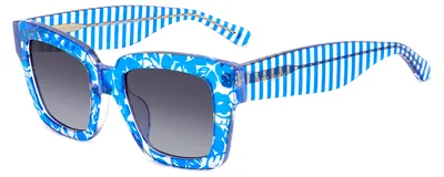 Produktbild von KATE SPADE BRYNNE/G/S GF5 BLUE PATTERN BLUE 51/21/140 Damen Sonnenbrillen