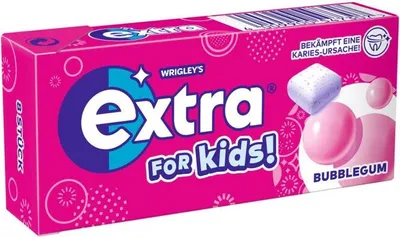 Produktbild von EXTRA for Kids Bubble Gum 8 Stück (1 Packung - Einzelartikel)
