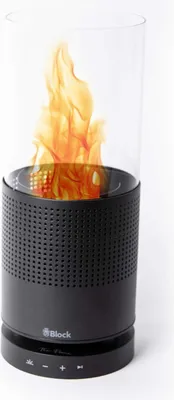 Produktbild von BLOCK The Flame, 15 W, 75 dB, Kabellos, 10 m, Tragbarer Stereo-Lautsprecher, Schwarz