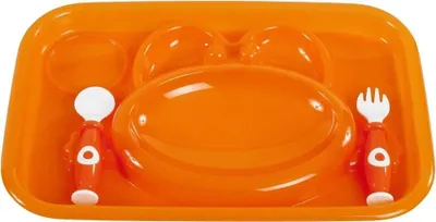 Produktbild von Bieco Essteller für Kinder, orange