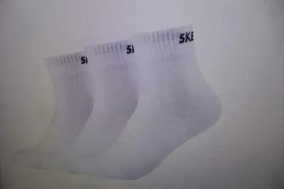 Produktbild von 3er Pack SKECHERS Mesh Ventilation Quarter Socken Uni 1000 - white 43-46