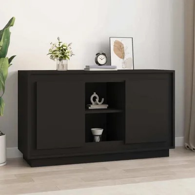 Immagine prodotto di Credenza nera 102x35x60 cm in materiale ligneo