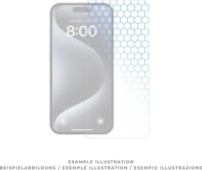 Produktbild von prio Shock Proof Displayschutzglas für iPhone 16 Pro (6,3 Zoll) klar