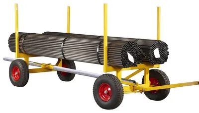 Produktbild von RAVENDO TLI3500 Schwerlast Langgutwagen Transportwagen Transportkarre 2,5-4m3,5t