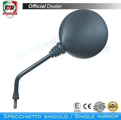 Immagine prodotto di Specchietto manubrio omologato FAR 1468 destro nero