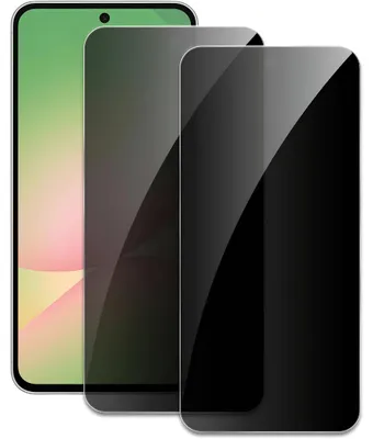 Produktbild von 2X Schutzglas für Samsung Galaxy A56 5G Blickschutz Panzerfolie Screen 9H, KI-generiertes Bild